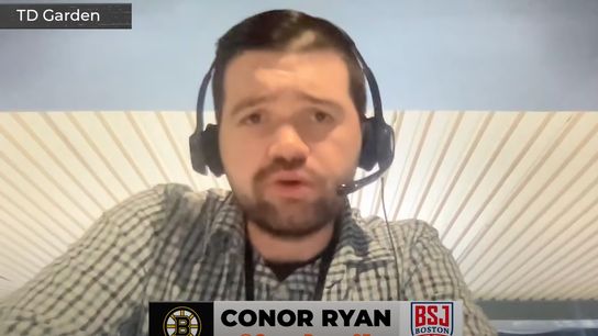 Video: Conor Ryan reacts to Bruins’ win over Blues  taken At TD Garden (Bruins)